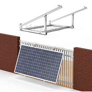 Eu Stock Adjustable Aluminum Solar Halterung Balcony Solar Bracket
