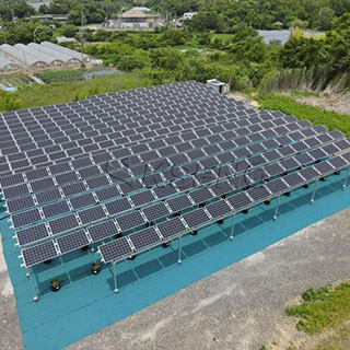Aluminum Ground Mount Solar Racking Systems Farm
