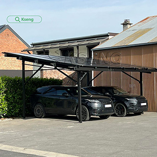 Customized Black Durable Aluminum Solar Carport Mounting Stystem
