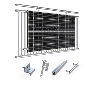 EU Stock Easy Install Aluminum Balcony Solar Mounting Bracket