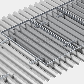 Wholesale Aluminum Mini Rail Solution Solar Metal Roof Mount