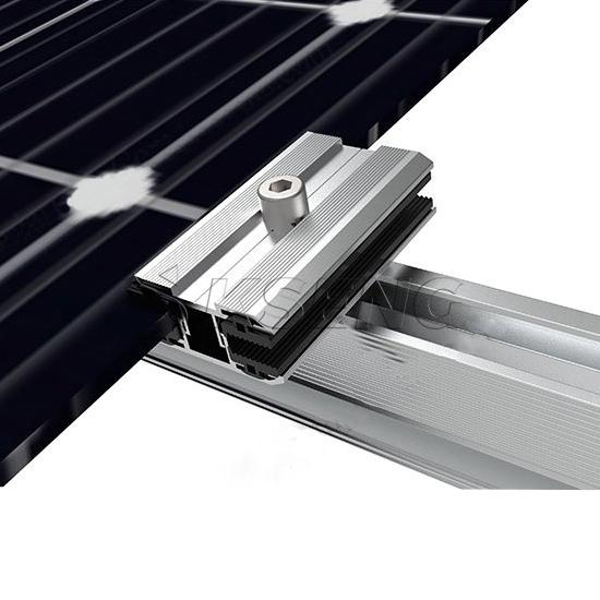 thin film solar mid clamp