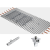 Wholesale Aluminum Mini Rail Solution Solar Metal Roof Mount