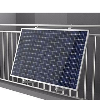 Eu Warehouse Balcony Aluminum Pv Tripod Easy Solar Bracket 