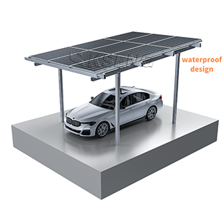 Modern Design Waterproof Aluminum Solar Carport Structure