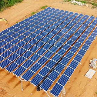 Aluminum Ground Mount Solar Racking Systems Farm