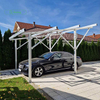 Anodized Surface Treatment Aluminum Carport Solar Mounting System