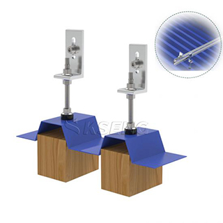 High Quality Solar Metal Roof Bracket with Solar Hanger Bolt