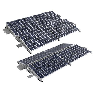 Wholesale Easy Install Aluminum Solar Flat Roof Mount System