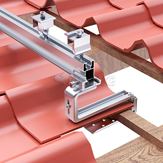 Kseng R067 Solar Panel Mounting Aluminum Rail