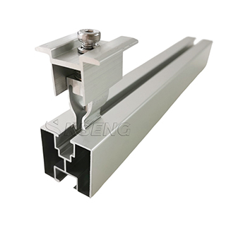 OEM Hanger Bolt Solution Aluminum Solar Metal Roof Mounting System