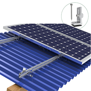 OEM Easy Install L Foot Solution Metal Roof Solar Mounting Systems