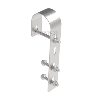 EU Warehouse Adjustable Aluminum Solar Balcony Bracket