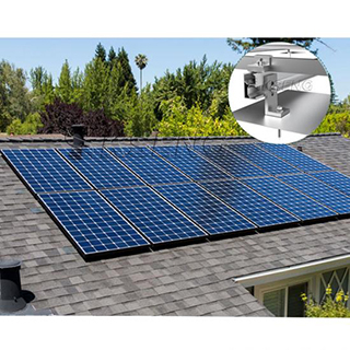 Kseng Aluminum Asphalt Shingle Solar Roof Mounting Bracket