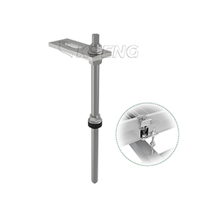 M10 Nickel-iron Alloy Metal Roof Solar Hanger Bolt for Steel Purlin