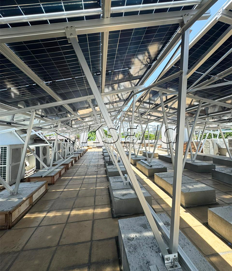 solar panel roof racking