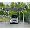 Anodized Surface Treatment Aluminum Carport Solar Mounting System