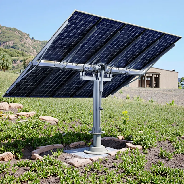 Single Axis Slewing Drive KST-SPH Solar Panel Sun Tracking System