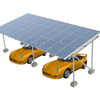 N-Type Waterproof Aluminum Solar Carport With Concrete Base