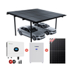 Waterproof Design Aluminum PV Solar Carport System