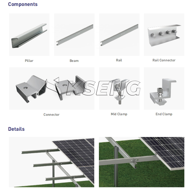 solar ground mount