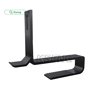 New Arrival Black Aluminum Solar Mounting Roof Hook