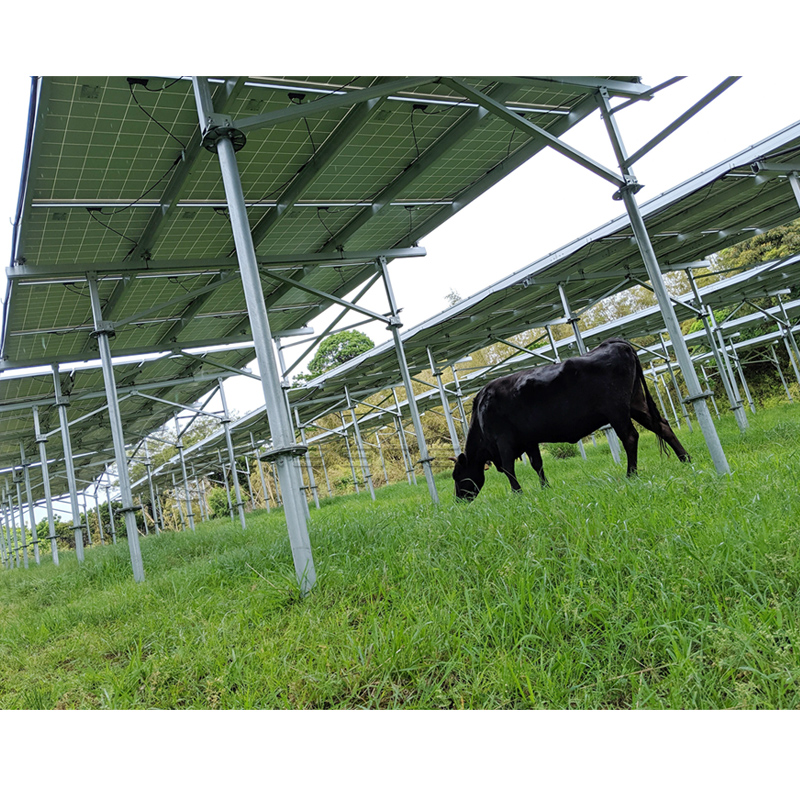 High Strength Solar Agricultural Mounting System
