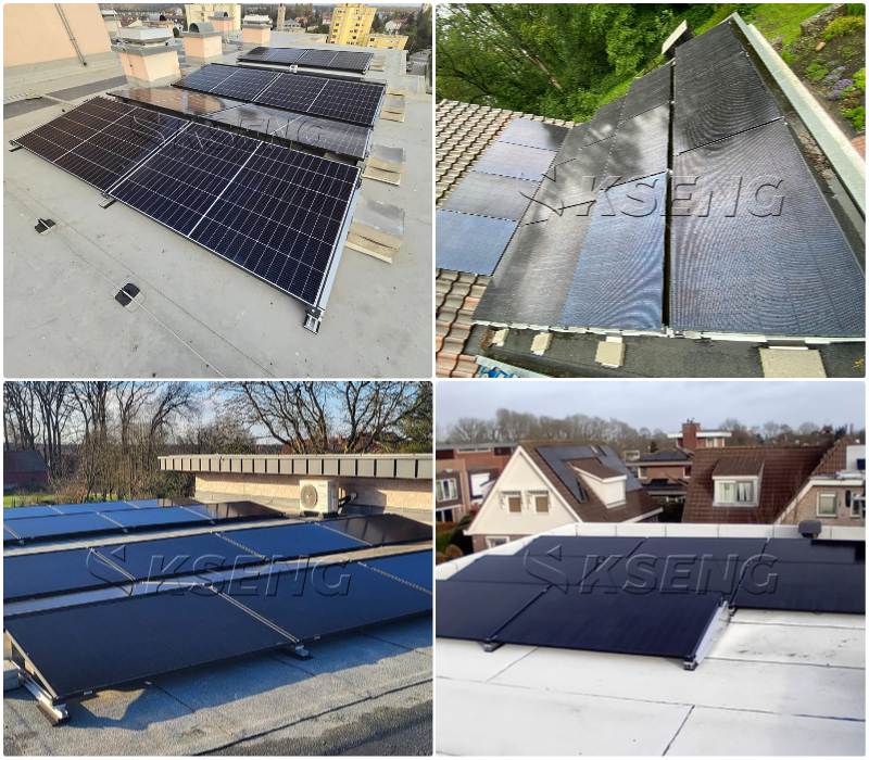 flat roof solar panel support