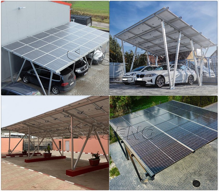 aluminum solar carport