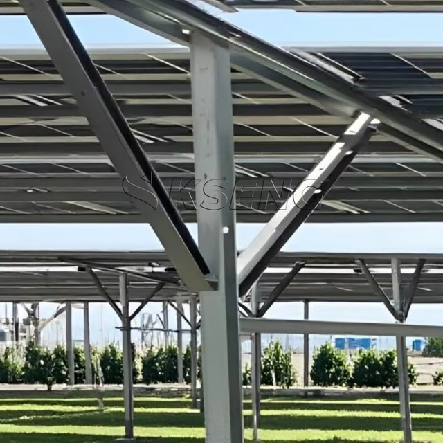High Stability Carbon Steel Solar Farm Mounting System