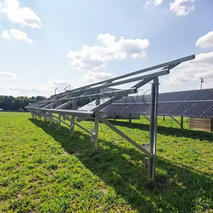 Kseng U Or C Pile Foundation Ground Solar Panel Support