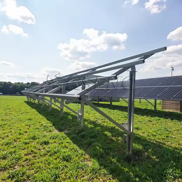 Kseng U Or C Pile Foundation Ground Solar Panel Support