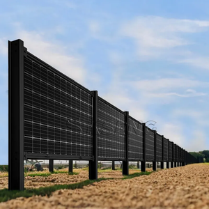 Vertical Solar Farm Ground Mount Solar Fencing for Farm