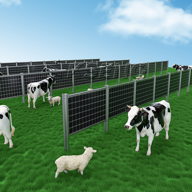 Kseng Solar Panel Ground Mount Vertical Structures Solar Farm